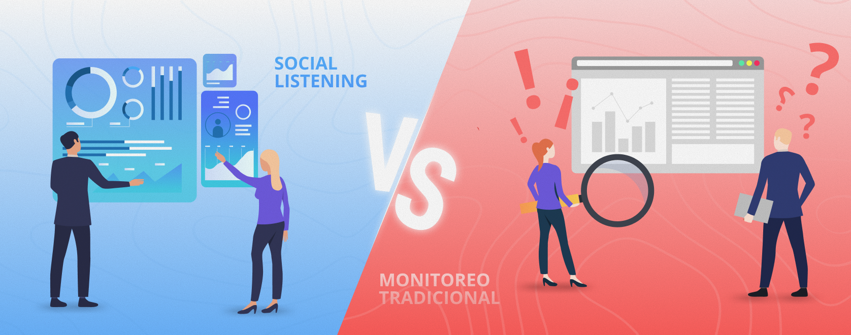 Social Listening vs. Monitoreo tradicional