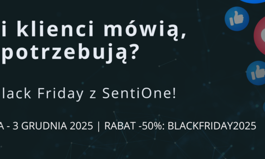 Jak wykorzystać social listening podczas święta e-commerce? Black Friday oczami SentiOne