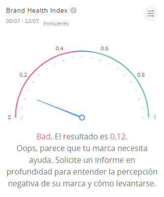 Brand Health Index Inmujeres